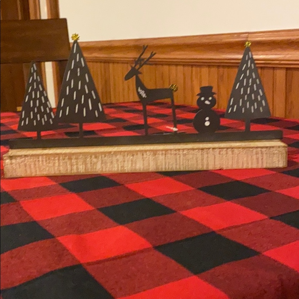 Winter Slate Decoration